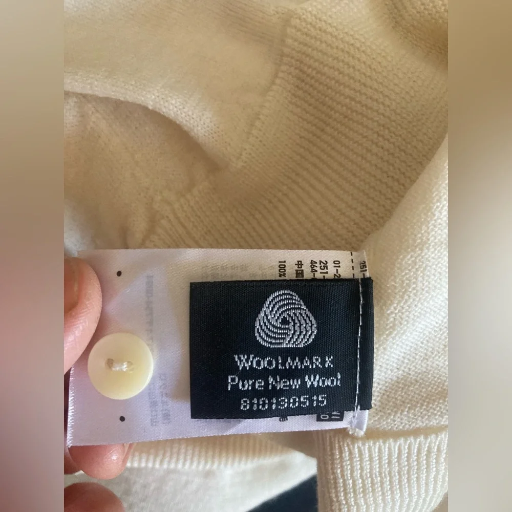 Uniqlo Woolmark pure wool cardigan - Picture 5 of 6